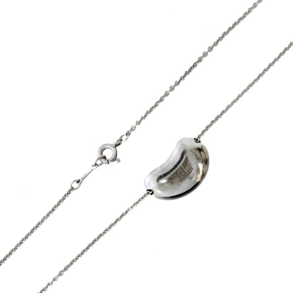 Tiffany Beans Necklace Silver
